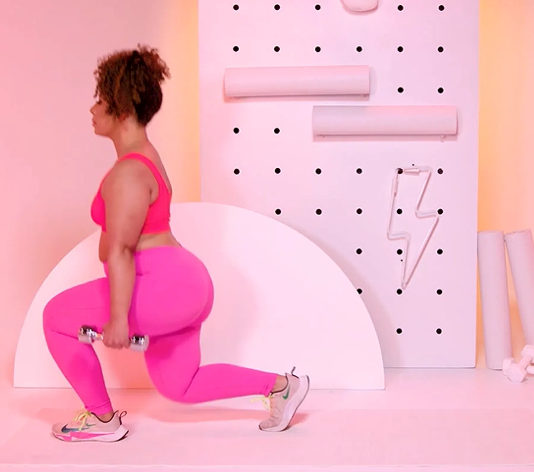 Walking lunge
